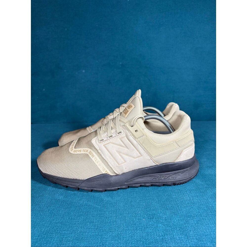 New Balance 247 Gore-Tex Men’s Size 10.5 Beige Waterproof Lifestyle Sneakers MS2